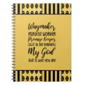 Waymaker Christelijk Notitieboek (Voorkant)