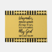 Waymaker Christelijke Deurmat (Voorkant)