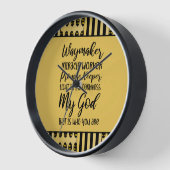 Waymaker Christelijke wandklok (Hoek)