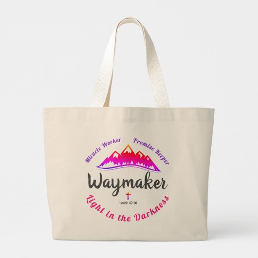 WayMaker Grote Canvas tas (Achterkant)