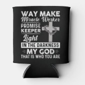 Waymaker Miracle Worker Promise Keeper Light Jesus Blikjeskoeler (Voorkant)