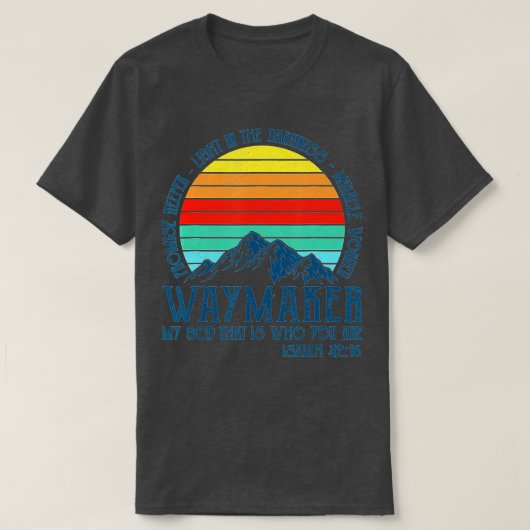  Waymaker Mirakelwerker Beleistof Houder Chr. T-shirt (Design voorkant)