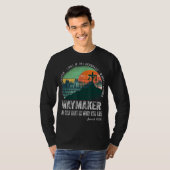 Waymaker Mirakelwerker Beloofd Houder Jezus Chris T-shirt (Voorkant volledig)