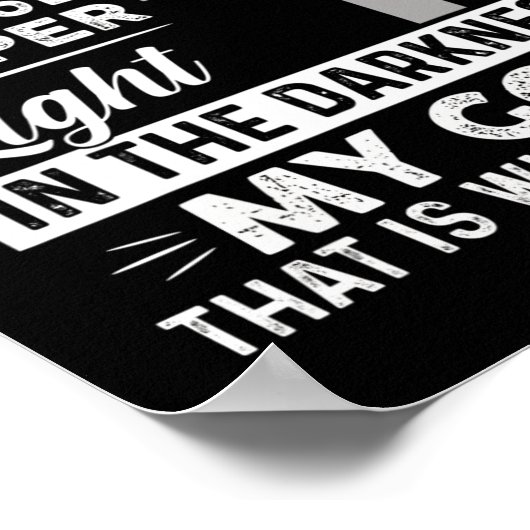 Waymaker Mirakelwerker Beloofd Houder Licht Jezus Poster (Hoek)