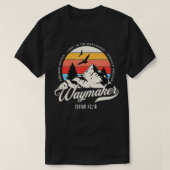Waymaker Promise Keeper Miraker Worker Christelijk T-shirt (Design voorkant)
