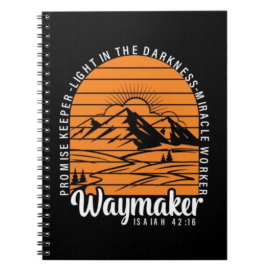WAYMAKER Spiral Notitieboek (Voorkant)