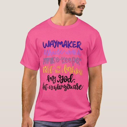 Waymaker T-shirt (Voorkant)