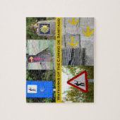 Waymarks voor de Camino Puzzle Legpuzzel (Verticaal)