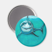 "Wayne" De grote witte haai Magneet (Voorkant / Achterkant)