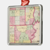 Wayne, Edwards, Wabash, Hamilton, White counties Metalen Ornament (Links)