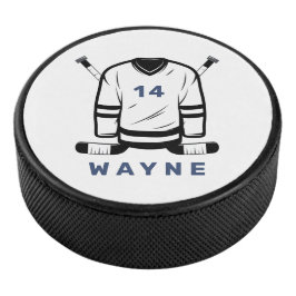 WAYNE Hockey Jersey Editable Number Sports Hockey Puck