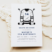WAYNE Hockey Sport ThreatBoy Birthday