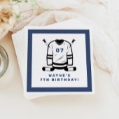 WAYNE Hockey Sport ThreatBoy Birthday Servet