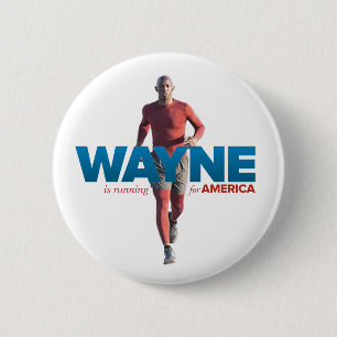 Wayne Messam loopt voor president Ronde Button 5,7 Cm