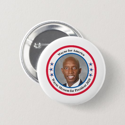 Wayne Messam Ronde Button 5,7 Cm (Voorkant /achterkant)