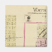 Wayne, Nebraska Magneet (Voorkant)