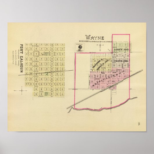 Wayne, Nebraska Poster (Voorkant)