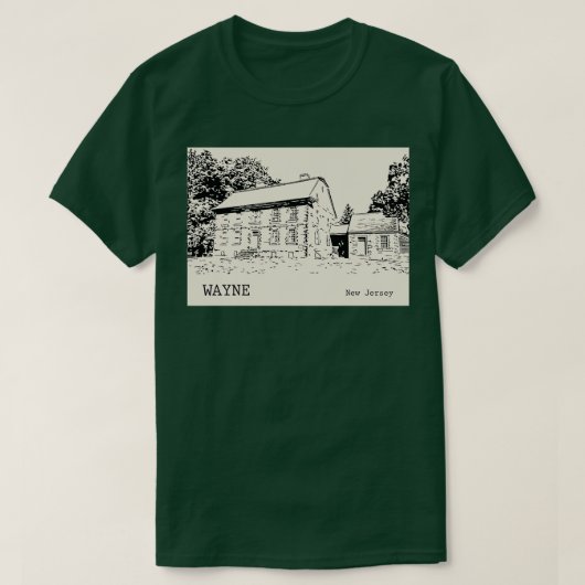 Wayne New Jersey 1 T-shirt (Design voorkant)