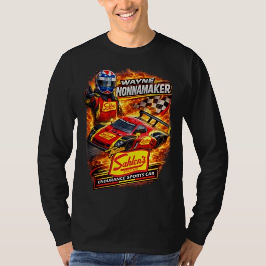 Wayne Nonnamaker - Driver T-shirt (Voorkant)