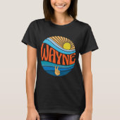 Wayne  Sunset Wayne Groovy Tie Dye T-shirt (Voorkant)