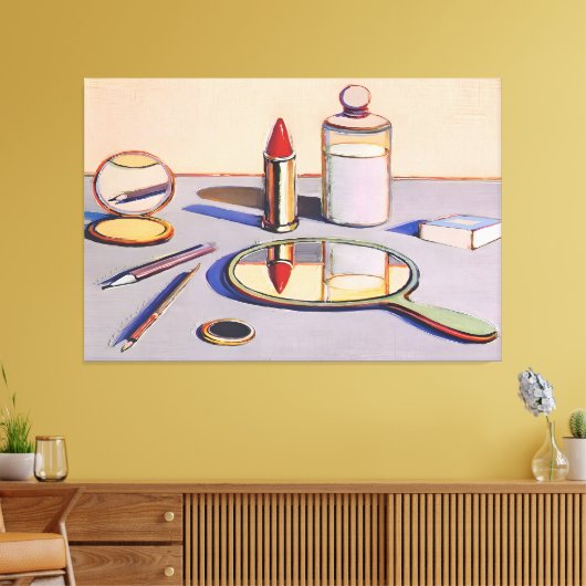 Wayne Thiebaud art Canvas Afdruk (Insitu (Woonkamer))