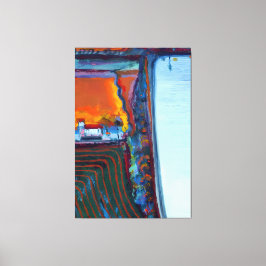 Wayne Thiebaud art Canvas Afdruk