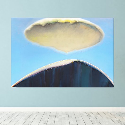 Wayne Thiebaud art Canvas Afdruk (Insitu (Houten vloer))