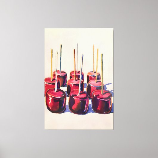 Wayne Thiebaud art Canvas Afdruk (Voorkant)