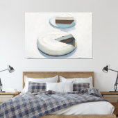 Wayne Thiebaud art Canvas Afdruk (Insitu (Slaapkamer))