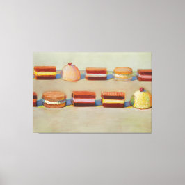 Wayne Thiebaud art Canvas Afdruk