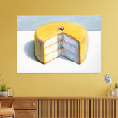 Wayne Thiebaud art style Canvas Afdruk (Insitu (Woonkamer))