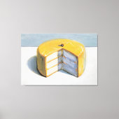 Wayne Thiebaud art style Canvas Afdruk (Voorkant)