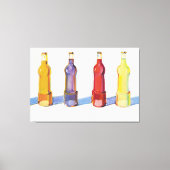 Wayne Thiebaud art style Canvas Afdruk (Voorkant)