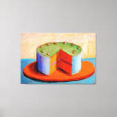 Wayne Thiebaud art style Canvas Afdruk (Voorkant)