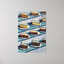 Wayne Thiebaud art work Canvas Afdruk