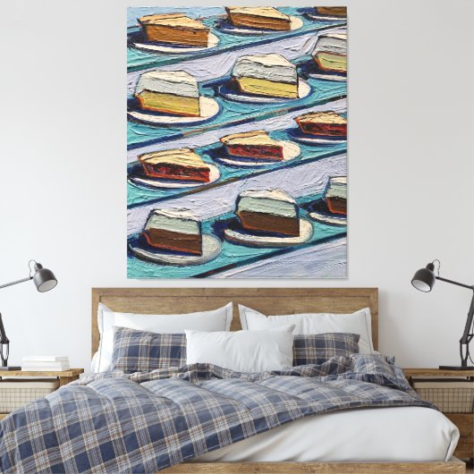 wayne thiebaud canvas afdruk (Insitu (Slaapkamer))