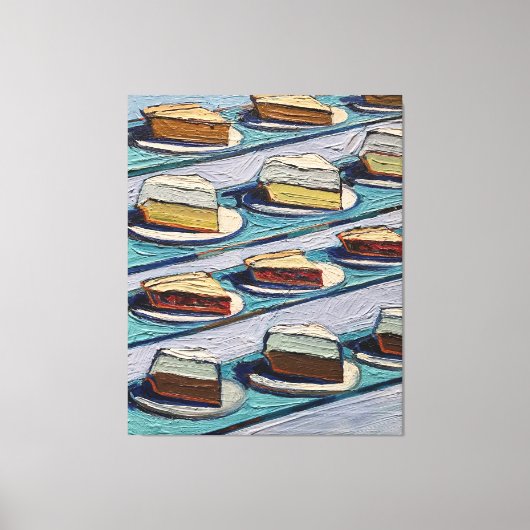 wayne thiebaud canvas afdruk (Voorkant)
