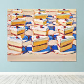 wayne thiebaud canvas afdruk (Insitu (Houten vloer))
