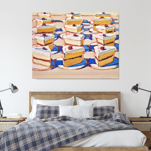 wayne thiebaud canvas afdruk (Insitu (Slaapkamer))