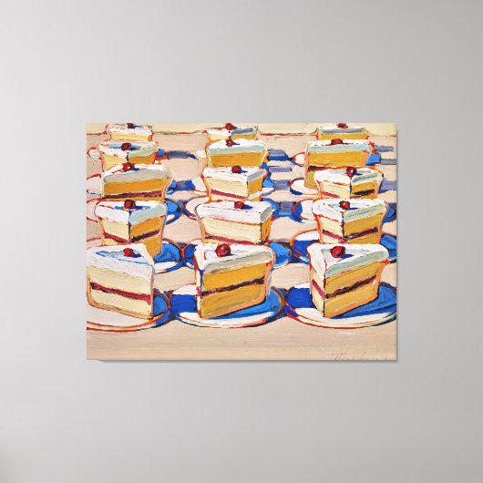 wayne thiebaud canvas afdruk (Voorkant)