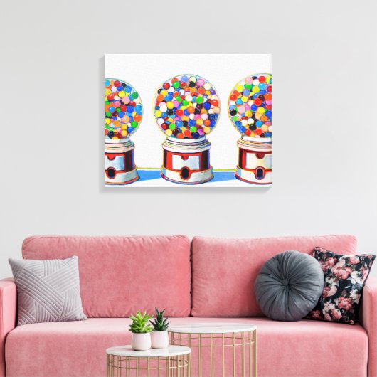wayne thiebaud canvas afdruk (Insitu (Woonkamer))
