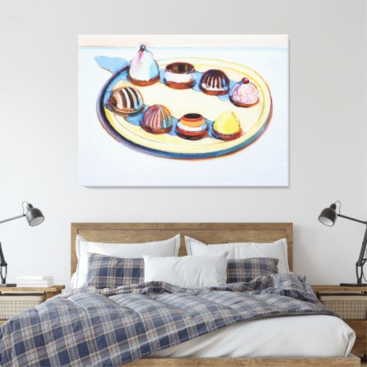 wayne thiebaud canvas afdruk (Insitu (Slaapkamer))