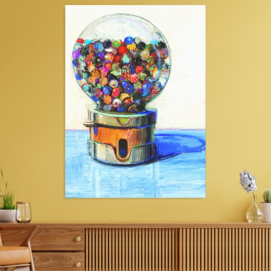wayne thiebaud canvas afdruk (Insitu (Woonkamer))