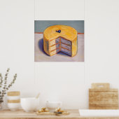 wayne thiebaud - citroentaart 1964 poster (Keuken)