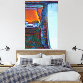 Wayne Thiebaud kunst Canvas Afdruk (Insitu (Slaapkamer))