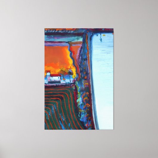 Wayne Thiebaud kunst Canvas Afdruk (Voorkant)