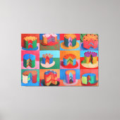 Wayne Thiebaud-kunst Canvas Afdruk (Voorkant)