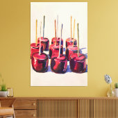 Wayne Thiebaud-kunst Canvas Afdruk (Insitu (Woonkamer))