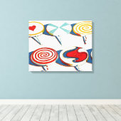 Wayne Thiebaud-kunst Canvas Afdruk (Insitu (Houten vloer))