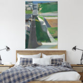 Wayne Thiebaud-kunst Canvas Afdruk (Insitu (Slaapkamer))